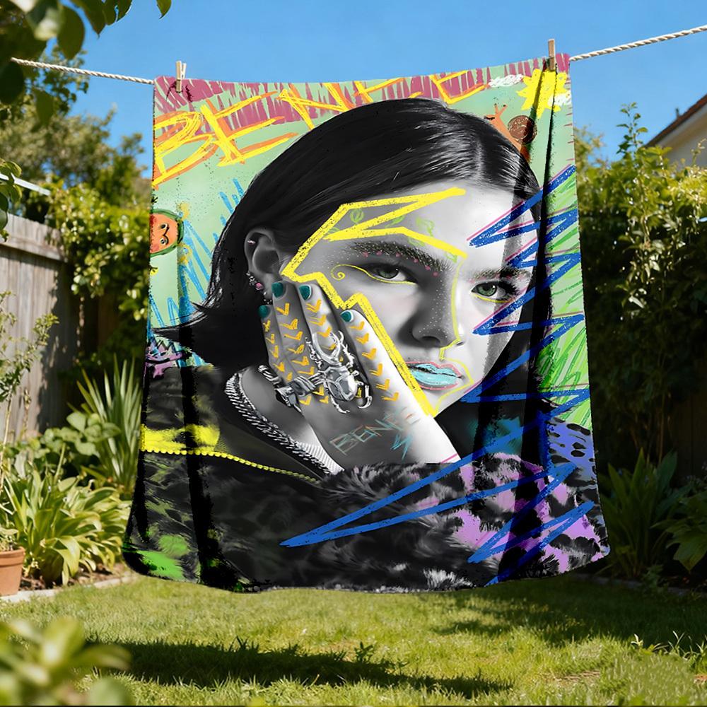 1pc Beetlejuice Outdoor Soft Blanket Ultra Plush, Warm, Versatile, and Easy Care for Camping, and