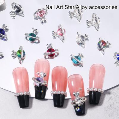 Attractive Nail Charm Easy To Paste Non-falling DIY