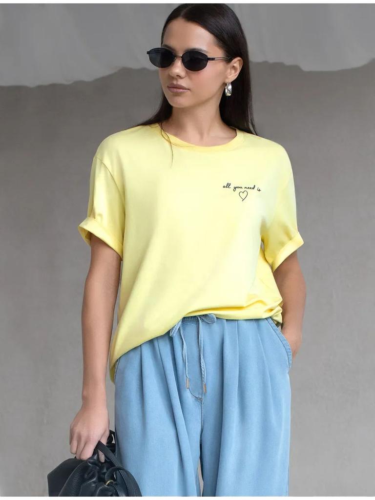 Loose-fitting Premium Cotton T-Shirt