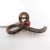 Retro Round Bead Claw Clip For Women Large Hair Volume Shark Clip Hair Clip Temperament Back Head Hair Clip Hair Clip Crab