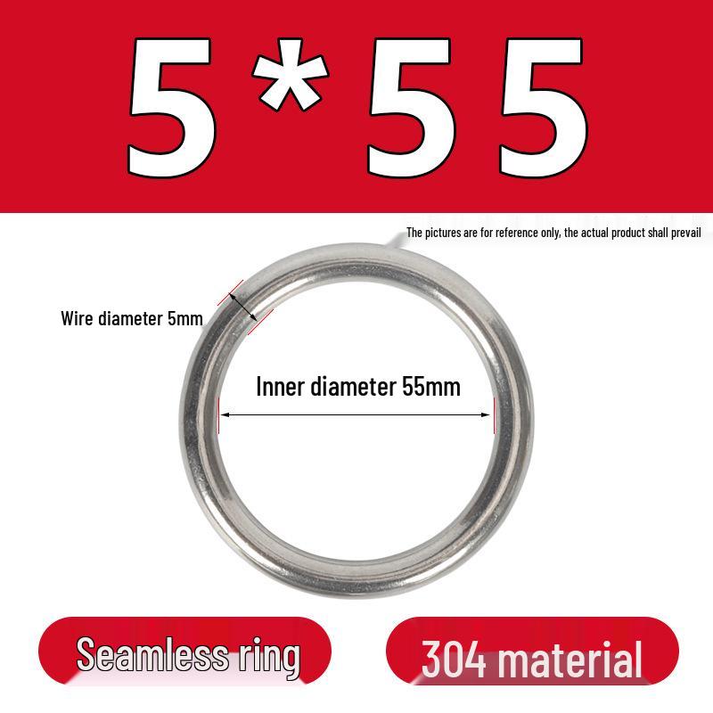 Stainless Steel Seamless O-Ring: Corrosion-Resistant Accessory for Handbags and Pet Gear