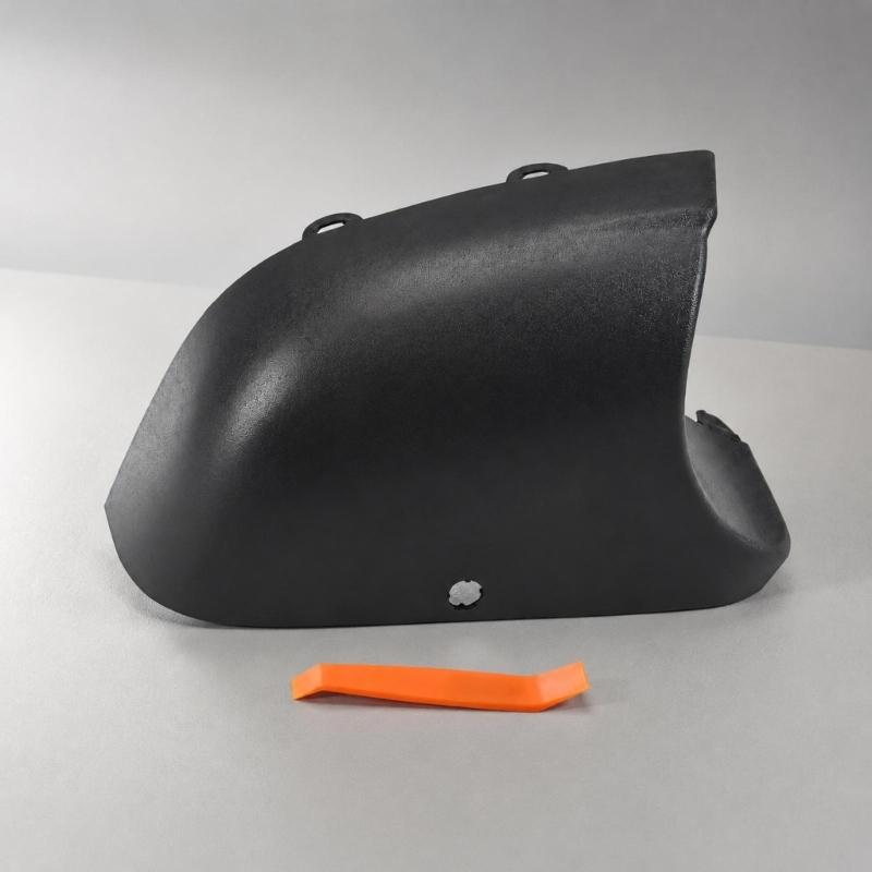 Replacement Lower Wing Mirror Trim Cover in Black ABS 963129935R 963738533R for 2015-2019 Vehicle Applications and Housings