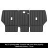 Trunk Mat For Kia Sportage Hev European Hybrid LHD Rear Trunk Seat Backrest Cushion Anti-Kick Mats Car TPE Trunk Protection Pads