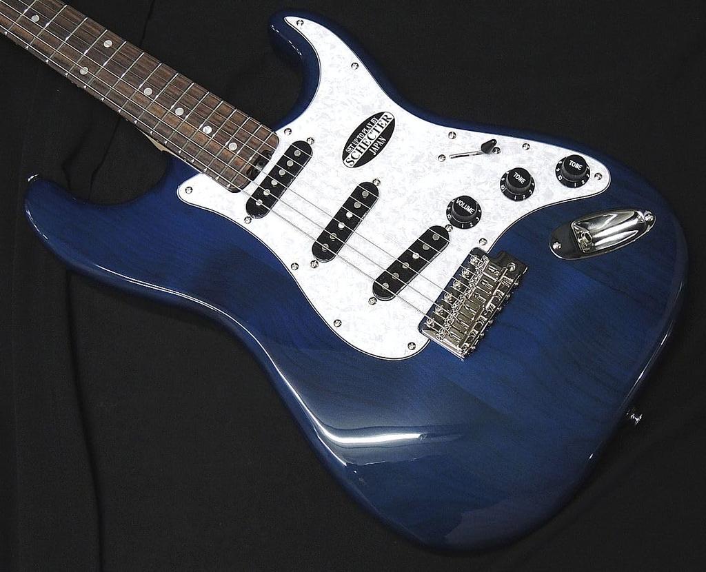 Schecter DBL R Schecter Stratocaster Type Deep Blue Electric Guitar Deep Blue OL-ST-22