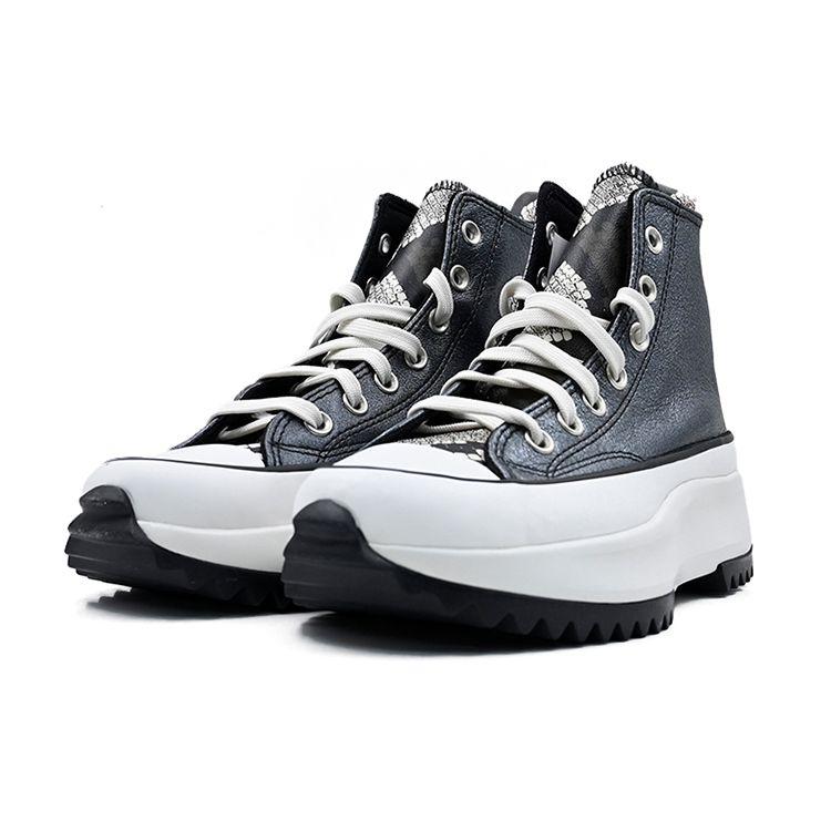 Converse Run Star Hike High Blue Black Unisex Sneakers 173081C