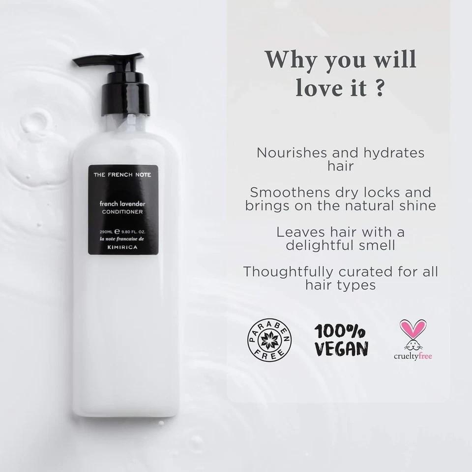 Kimirica The French Note French Lavender Hair Conditioner - 290ml