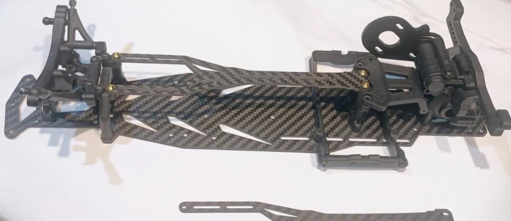 Metal Garage Original Carbon Fiber Chassis Kit for YOKOMO Wheelbase 275 WB275 YD-2 (MGYD2-19C)