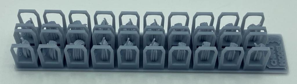 Chino Model Χέρια που Κρατούν Μικροαντικείμενα Ρητινικό Κιτ 1/35 Vol.3 CM-028B