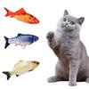 Elektrická rybí plyšová hračka pro kočky