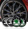 2025 Hot 4Pcs 56mm Car Hub Cap Badge Logo Decal For Skoda Octavia KAMIQ KODIAQ SUPERB RAPIDFABIA YETI Wheel Sticker Styling Acce