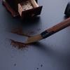 Flexible Coffee Cleaning Brush Wood-Grain Handle Coffee Grinder Cleaning Brush  Home Kitchen