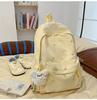 Schoolbag Summer New Ins Small Fresh Polka Dot Sweet Girl Travel Mini Backpack High Value Literary and Artistic Fan Girls Backpack