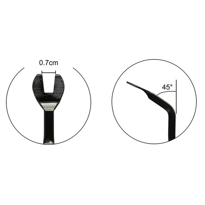 Cel mai nou instrument de instalare pentru repararea farurilor de mașină Clești pentru îndepărtarea clemelor de tăiere a panoului ușii vanului Instrument de îndepărtare a tapițeriei bordului de bord