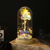 Acrylic Cover Doll Luminous Ornament Couple Valentine's Day Gift for Girlfriend Desktop Ornament Night Light