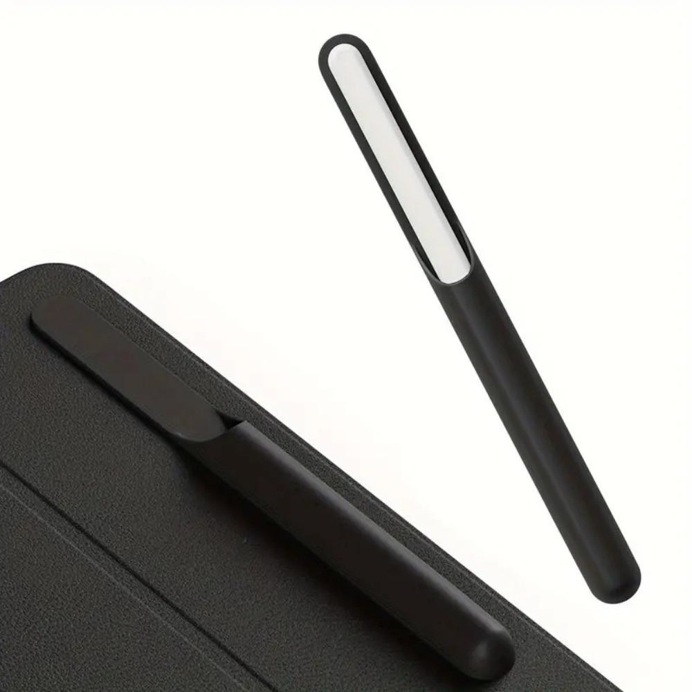 Self-Adhesive Pencil Holder Anti-loss Pen Clip Portable Protective Sleeve