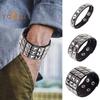 LatestUnique Rivet Stud Wide Cuff Punk Gothic Rock Unisex Bangle Bracelet Men Jewelry