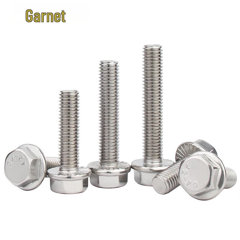 316 Stainless Steel Flange Hex Bolt with Washer