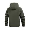 Men's Solid Color Outdoor Mountaineering Waterproof Windproof Fleece Jacket Outdoor Jacket