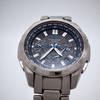 [USED]CASIO OCEANUS OCW-T600 5040 Titanium Radio Solar Watch Black Dial Working