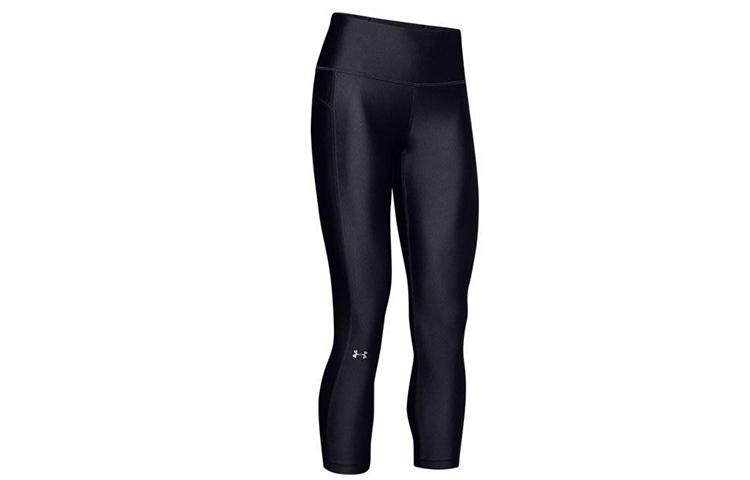 Under Armour HeatGear Yoga Pants Women s Black Moderate 1352538-001 L