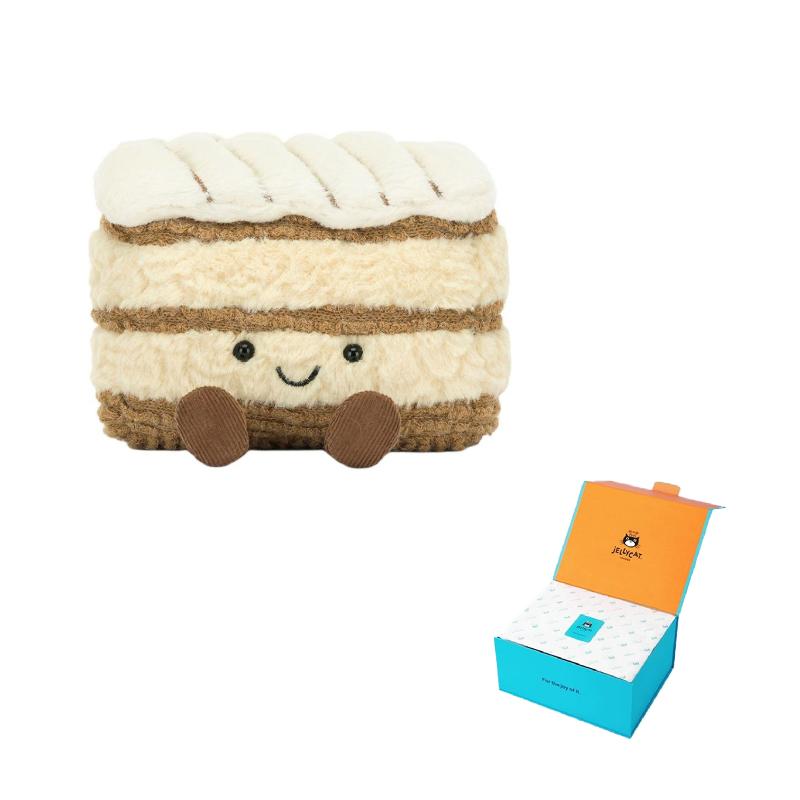 

JELLYCAT Milim Круасан Милі Ляльки Плюшева Лялька 9 см Висота Full of Sweetness Box