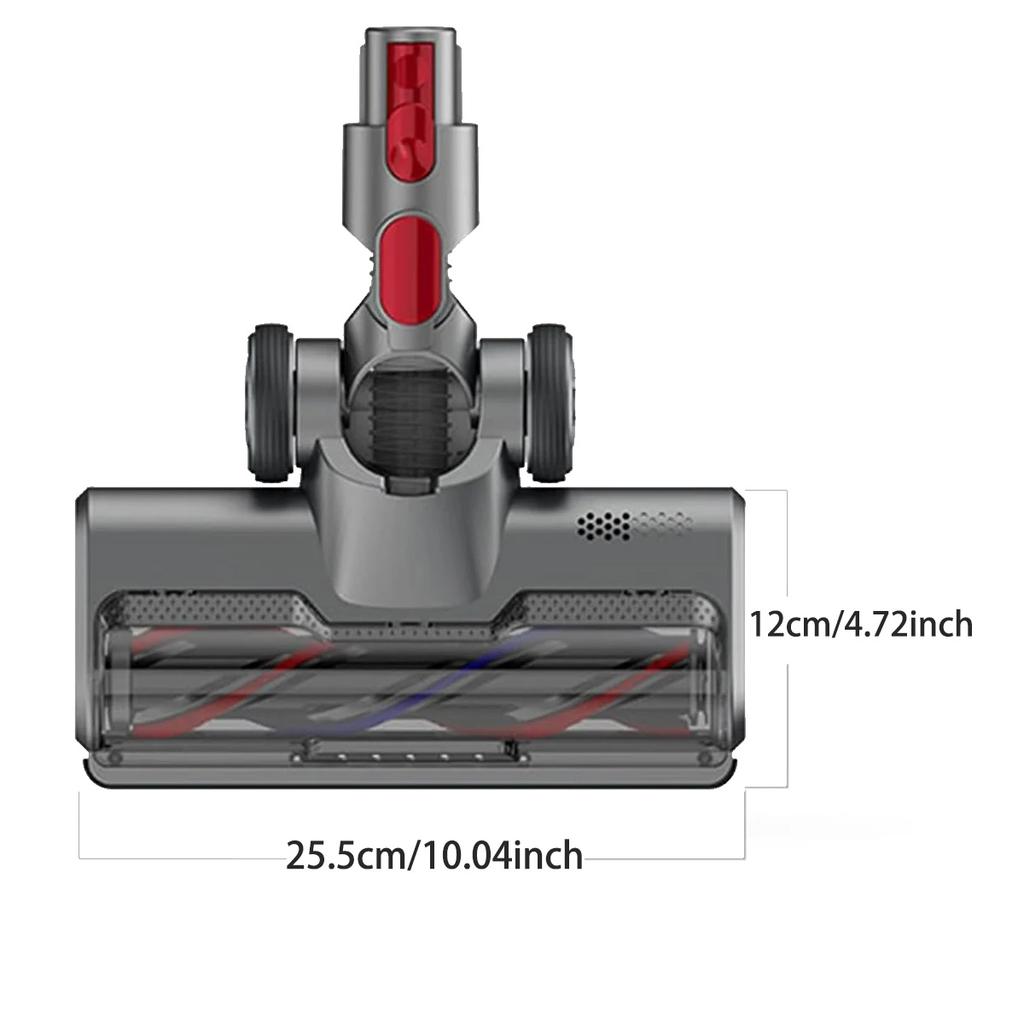 Vacuum Head For Dyson V7 V8 V10 V11 V15 Vacuum Cleaner with Five LED lights, Suitable for carpets hardwood Floors Attachment