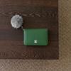 Jelly Pom Pom 2 Tier Slim Card Wallet Green Dcho6f902e2