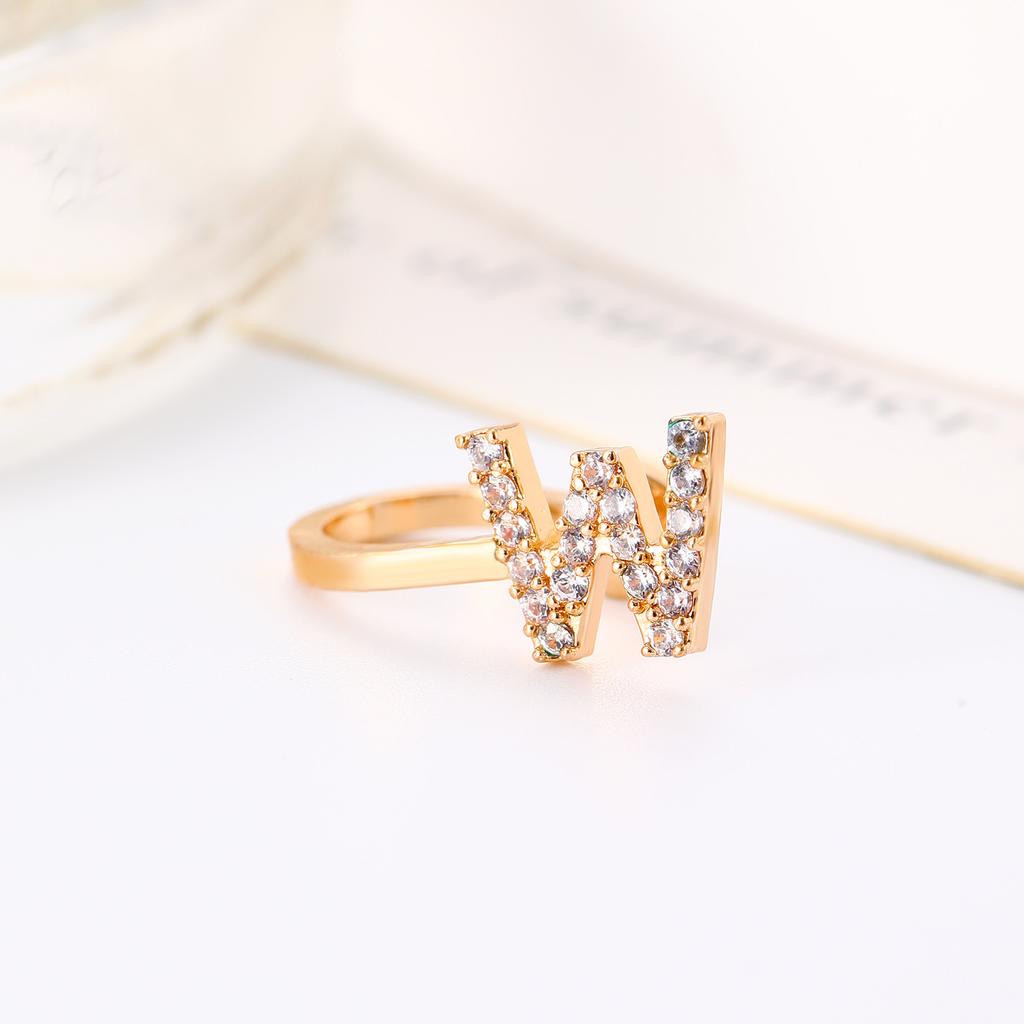 Advanced Temperament 26 English Letter Ear Clip Simple U No Ear Hole Earrings For Women