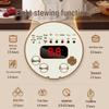 Porridge & Soup Stewing Electric Purple Clay Pot - Multifunctional Ceramic Health Cooker