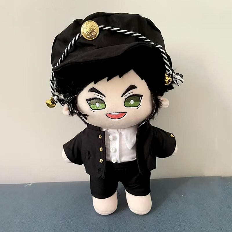 Stuffed Inatama Kaigaku 20cm Cotton Doll Toys Anime Demon Slayer Kimetsu No Yaiba Dress-up Plush Puppet Gifts for Children Adult