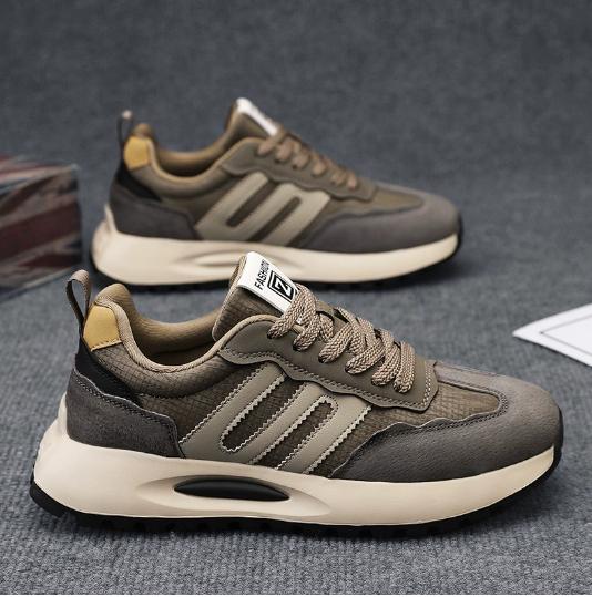 Spring's Autumn New Men's Running Sports Casual Shoes Are Trendy Versatile Thick-soled Height-increasing Sneakers Shoes M1235