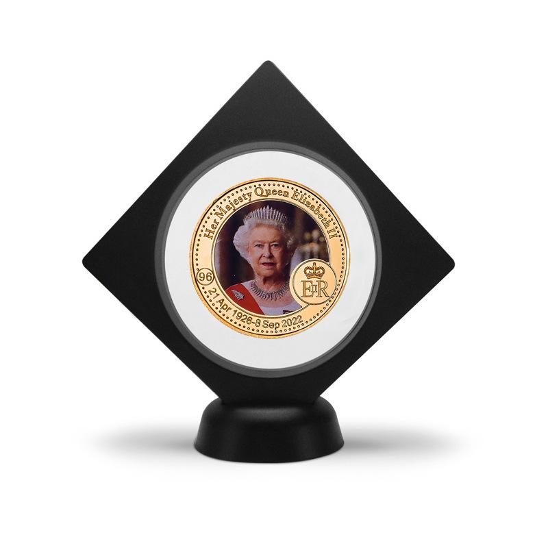 Medaglia commemorativa della Regina Elisabetta II, collezione di monete commemorative, artigianato in metallo