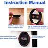 Car Silicone Door Latch Protective Cover, 4 Pcs, Black | Upgraded, Interior Protection Accessories, Door Protector and Noise Reduction, Universal,