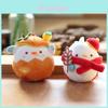 Charming Yellow Chick Plush Keychain Ultra Soft Short Plush Toy Bag Accessory