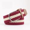 Elastic Elastic Braided Belt Student Canvas Needle Buckle Versatile Belt for Men and Women