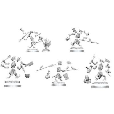 D&D Frameworks Miniature Model Kit 7pcs (Kobolds)
