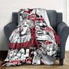 Love Chaos Comics Flannel Blanket Super Soft Warm Cozy Blanket For Sofa Bed Office Travel Allseason Home Decor Gift