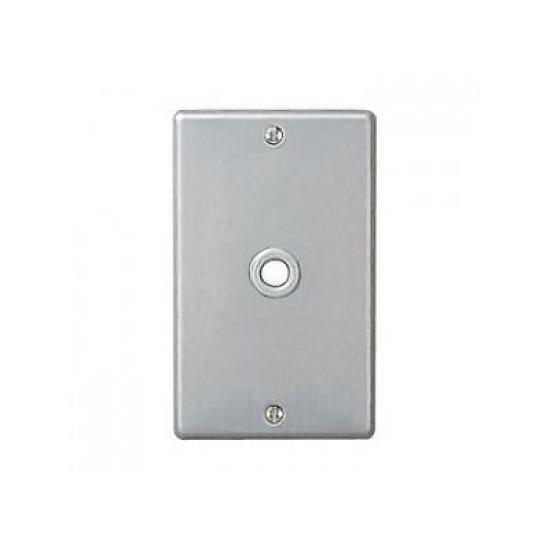 

Panasonic Stainless Steel Telephone Line Plate with Mounting Frame WN7681K