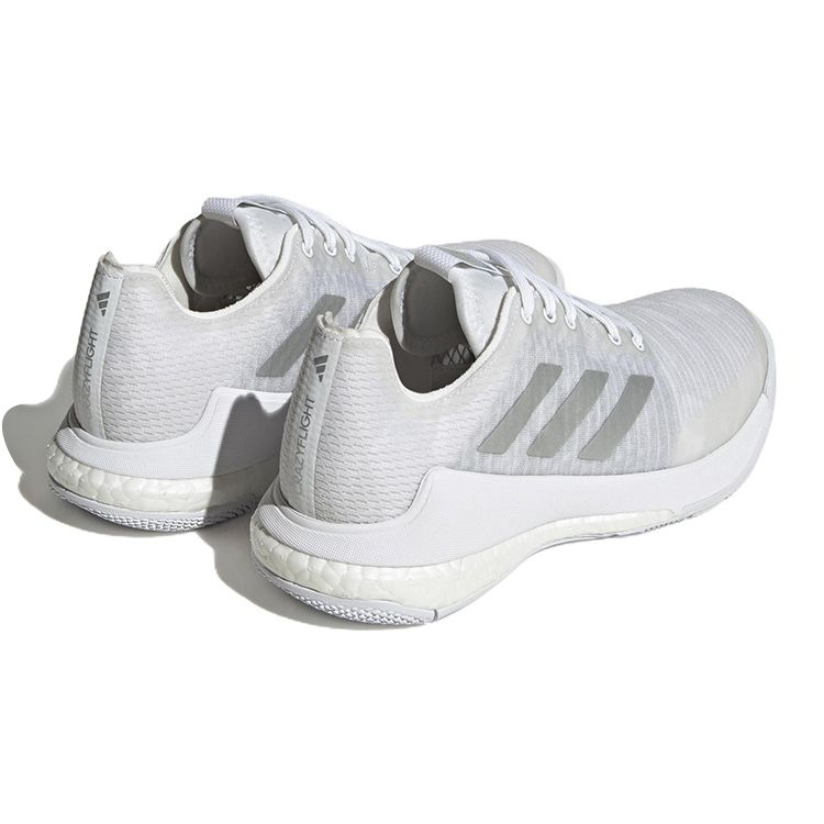 Adidas Crazyflight Team Cloud White Silver Metallic Women HR0635