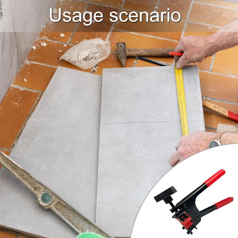 Multipurpose Cutter Suitable for Glass Tile and Other Surfaces with Ergonomic Leverages Design for Easy Operation