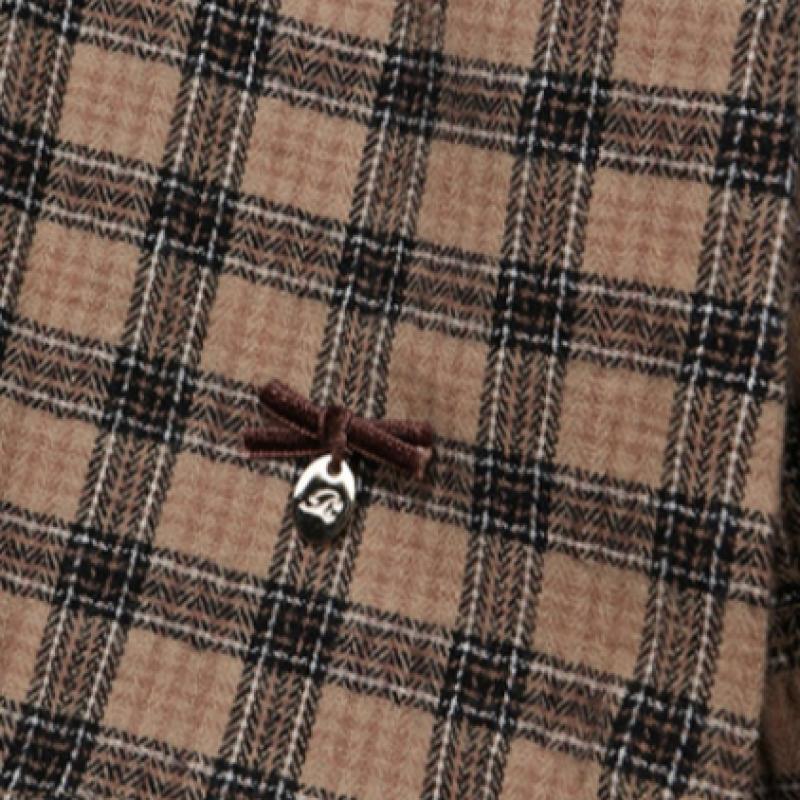 [renoma Kids] Bluză cu carouri periate pentru fete R1941b310