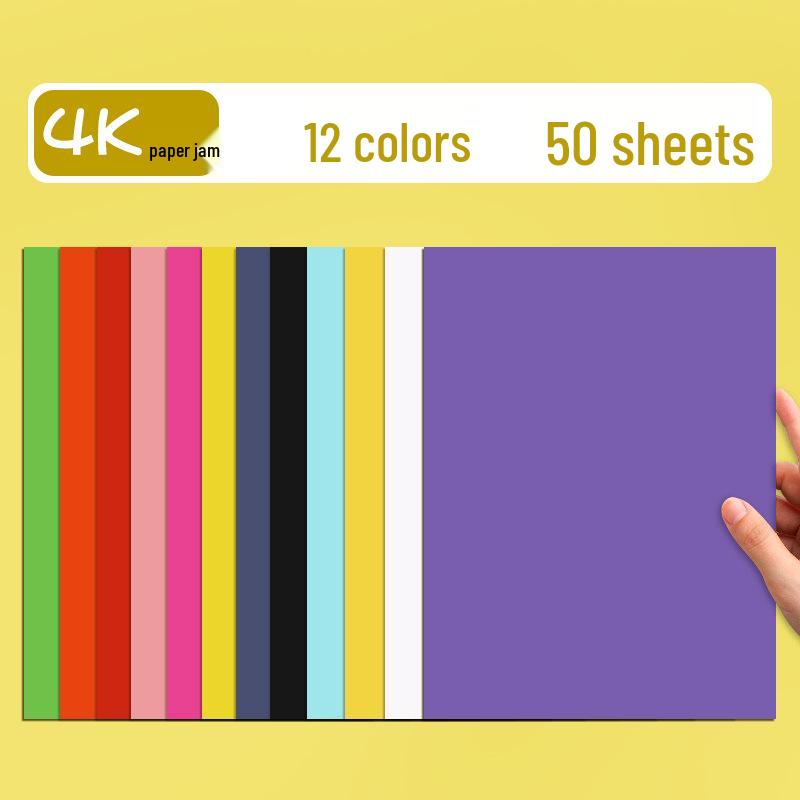 Handmade Origami Colored Paper for Kids - DIY Craft & Cutting Material
