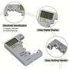 LCD Digital Battery Tester, Portable Capacity Detector Check AA AAA 9V & 1.5V Button Cell Capacitance Diagnostic Tool