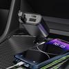Retractable PD80W Fast Charging Dustproof Silicone Car Charger