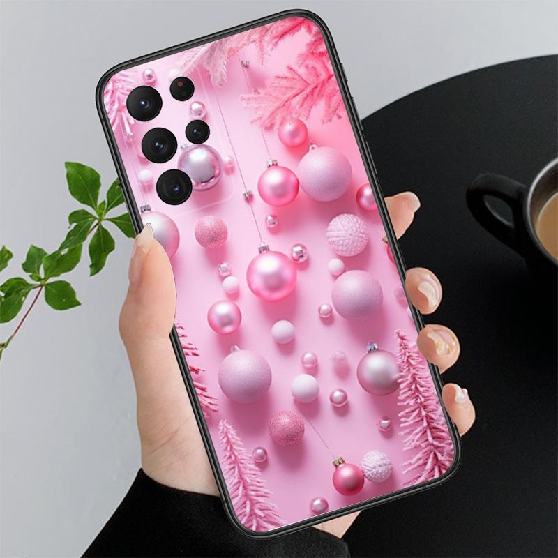 Phone Case For Samsung A55 A16 A56 A36 A35 A15 A53 A54 A33 A34 A25 A05S A52 A52S A14 A24 A26 A71 Winter Christmas