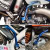 For Yamaha YZ WR 125 YZ250 YZ250F YZ250X YZ250FX YZ450F YZ450FX WR450F Motorcycle Forged Kick Start Lever Pedal Levers 1986-2023