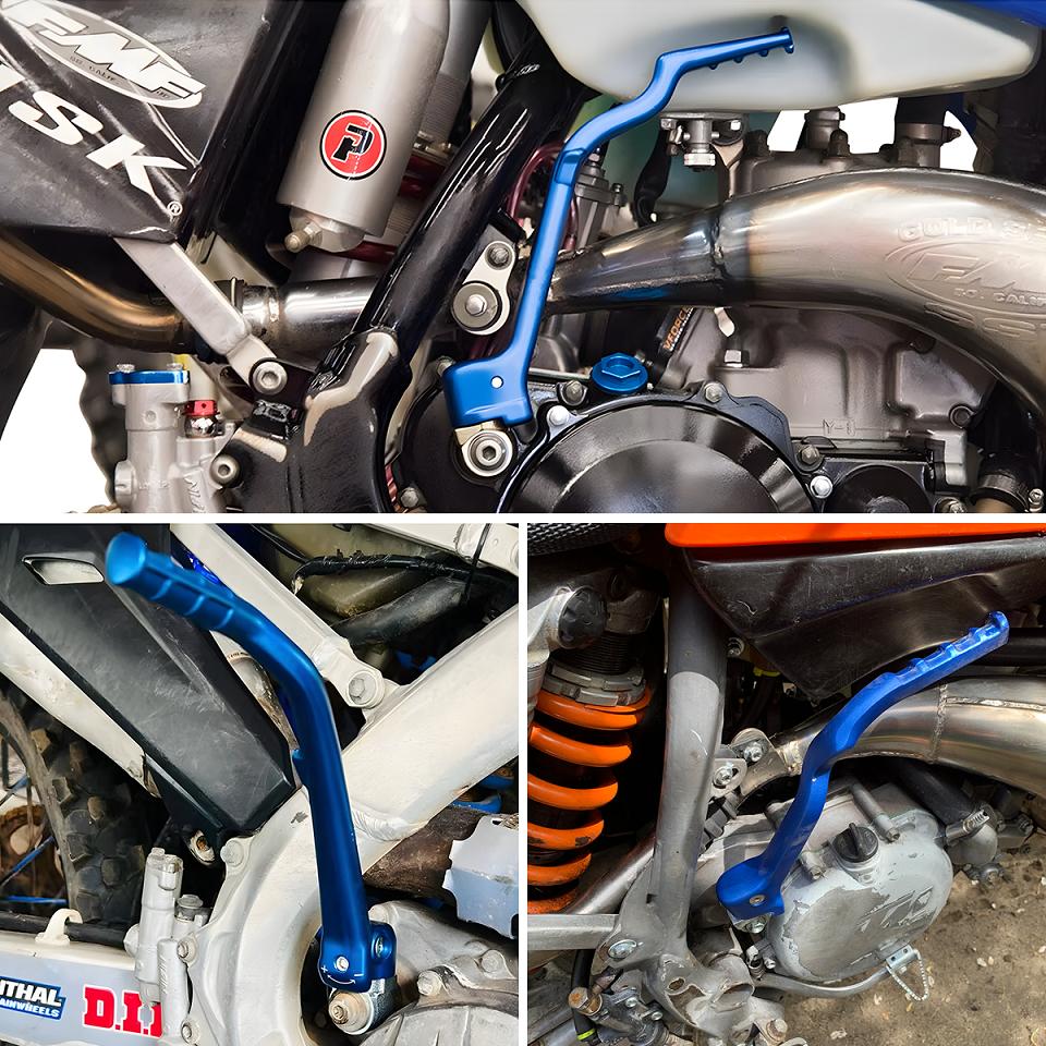 For Yamaha YZ WR 125 YZ250 YZ250F YZ250X YZ250FX YZ450F YZ450FX WR450F Motorcycle Forged Kick Start Lever Pedal Levers 1986-2023