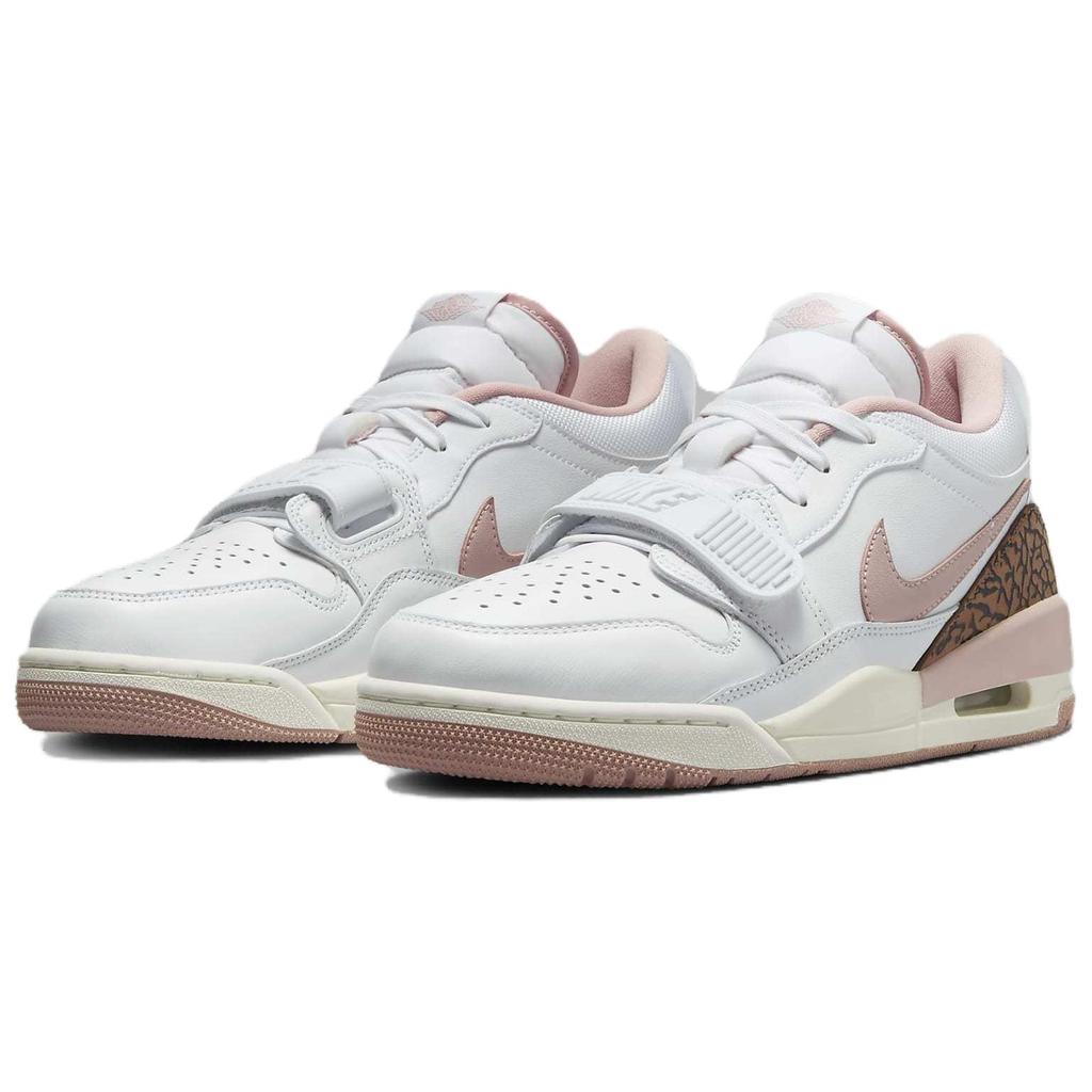 Air Jordan  Jordan Legacy 312 Low White Pink Oxford Women Sneakers Archaeo-Brown Sail FQ7827-116