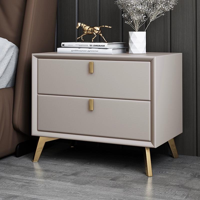 Bedside Cabinet Solid Wood Simple Modern Small Light Luxury Storage Bedroom Bedside Narrow