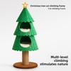 Christmas Tree Cat Climbing Frame Cat Litter Integrated Sisal Cat Scratching Column Resistant To Scratching Crumbs
